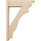 Ekena Millwork 8-in W x 28-in D x 40-in H Balboa Trad Rough Cedar Woodgrain TimberThane Outlooker, Primed Tan OUTUR080X28X40BOA04RCPR - alternate 2